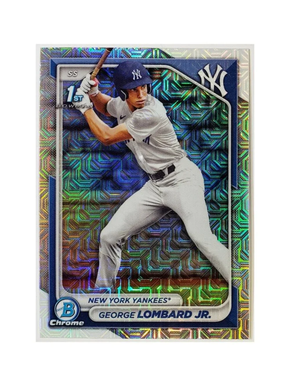 GEORGE LOMBARD JR ROOKIE MOJO REFRACTOR 